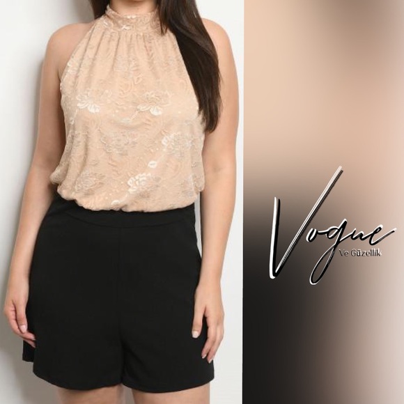 Taipe Black Plus Romper - Picture 1 of 1